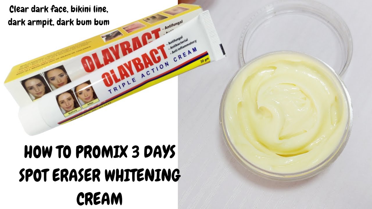 3 DAYS SPOTS ERASER WHITENING CREAM FOR  FACE, DARK BIKINI LINE, DARK ARMPIT | BODY ACNE | BUTT SPOT
