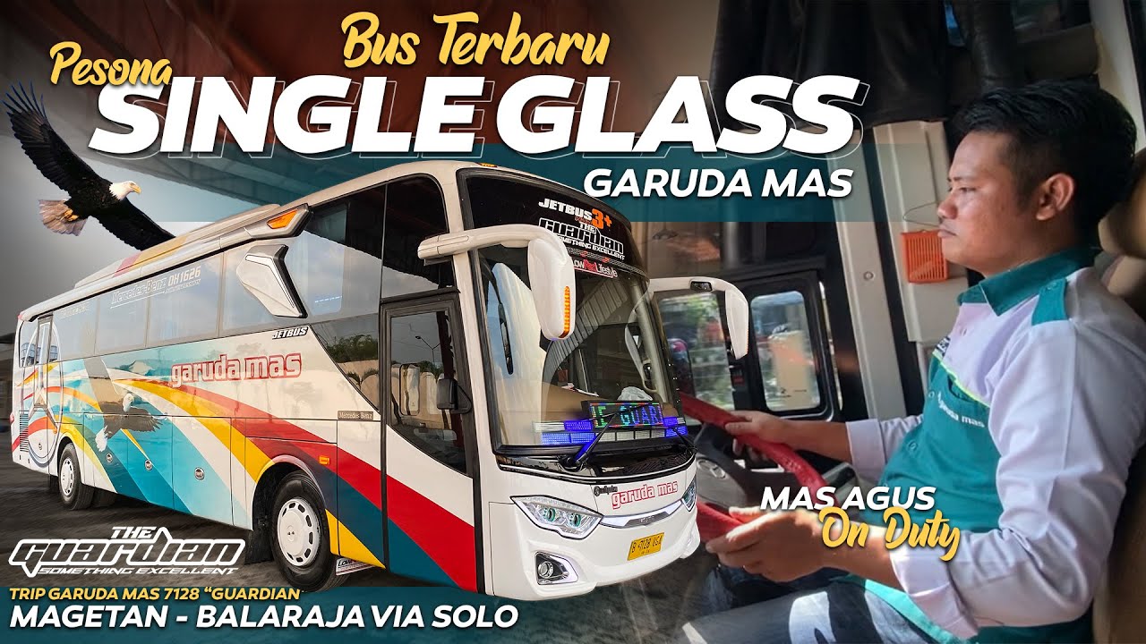 RUTE LAMA YANG JARANG TEREKSPOS‼️ UNIT BARU MASIH FRESH🍃 Trip Garuda Mas 7128 