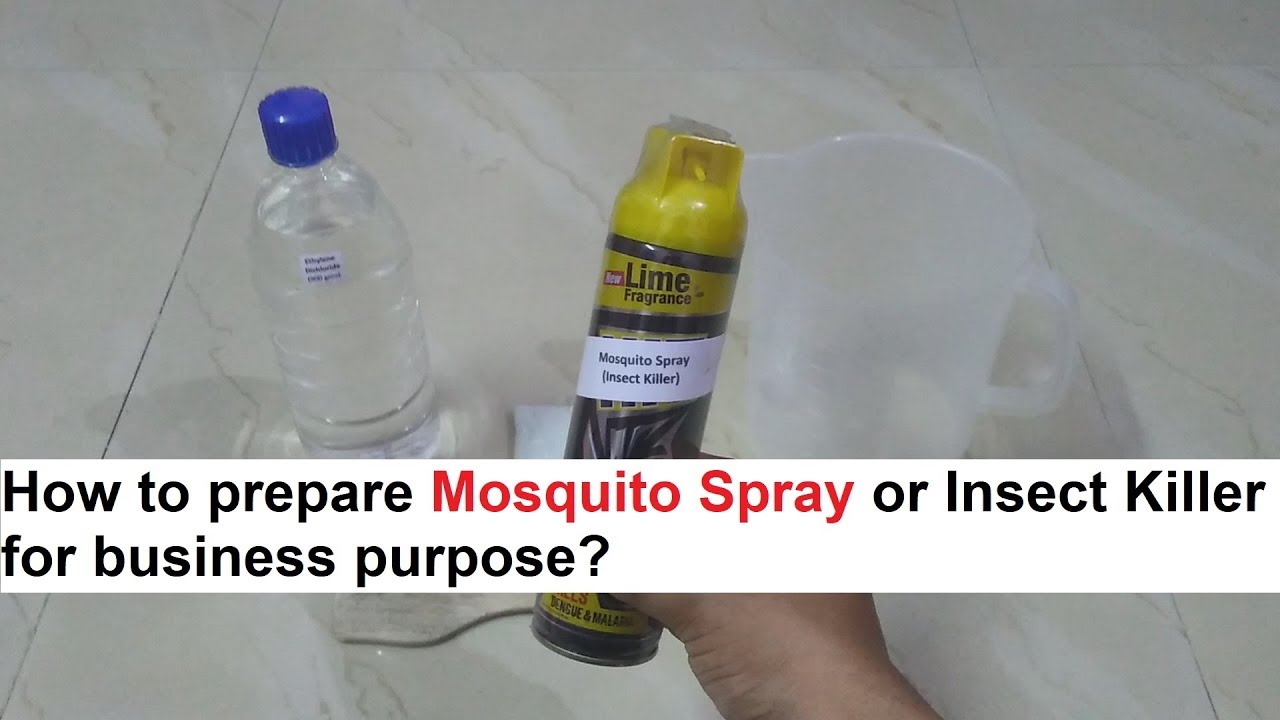 Mosquito Killer Spray Making Formula - मच्छर मारने वाला स्प्रे बनाने का फॉर्मूला