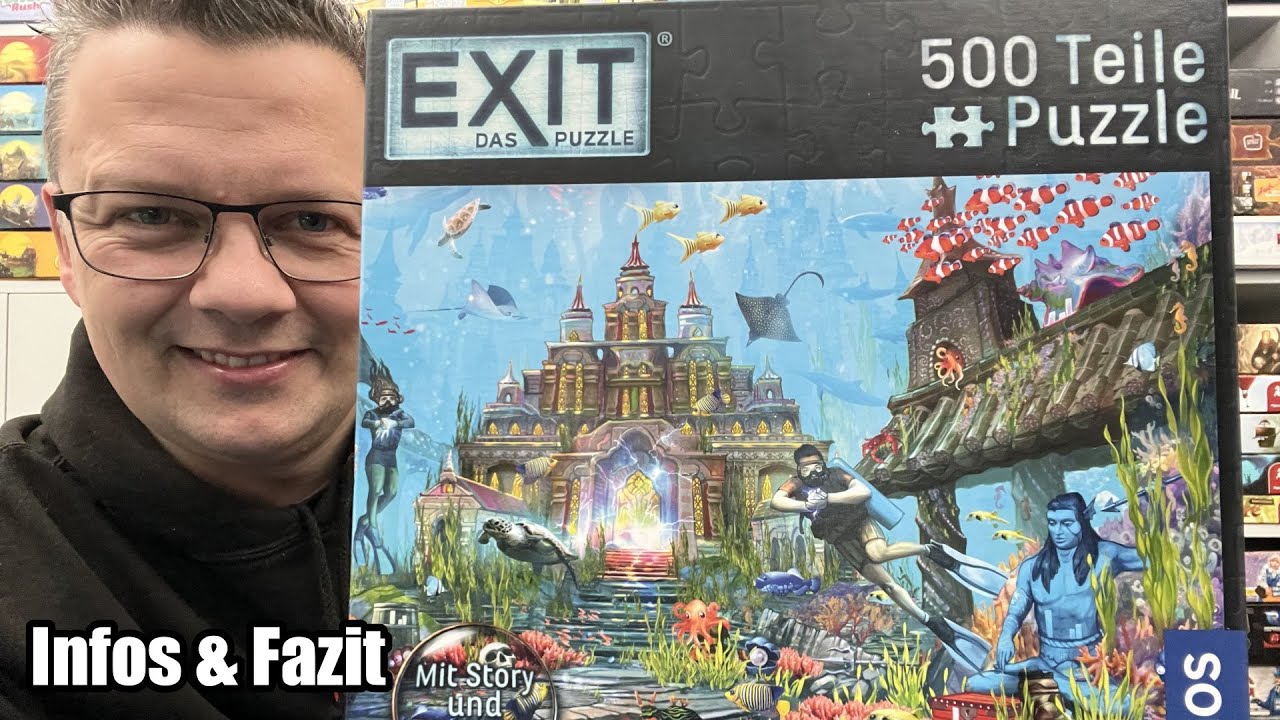 EXIT - Das Puzzle: Der Schlüssel von Atlantis (Kosmos) - 500 Teile - Lohnt es sich?