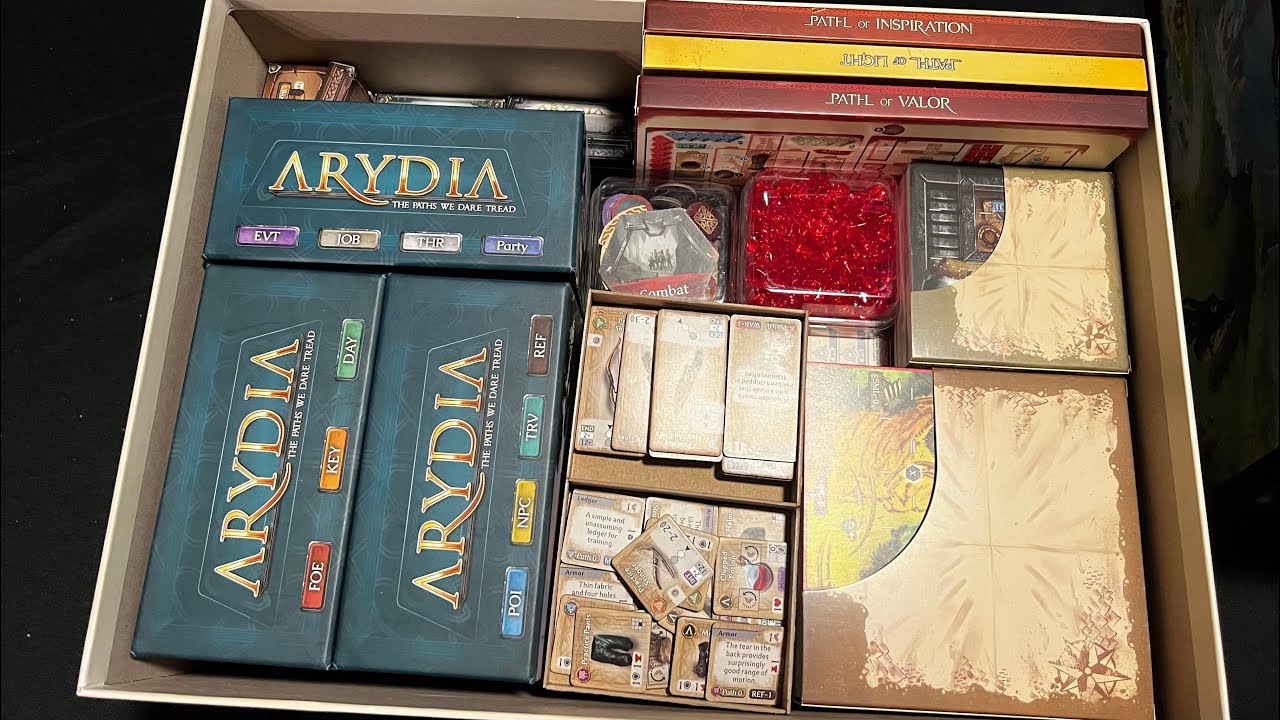 Arydia Re-boxed!! …with custom inserts…