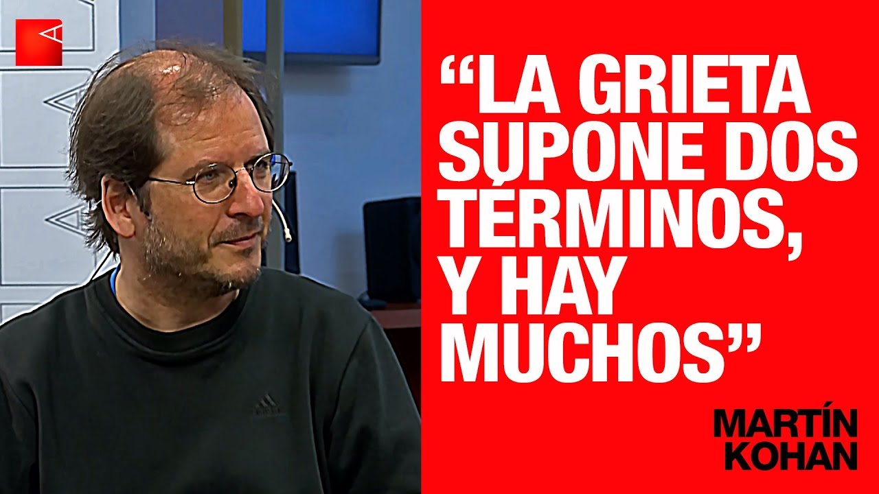 Martín Kohan: “La grieta supone dos términos, y hay muchos” (Entrevista completa)