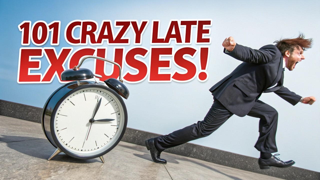 101 Craziest Excuses for Being Late to Work in America