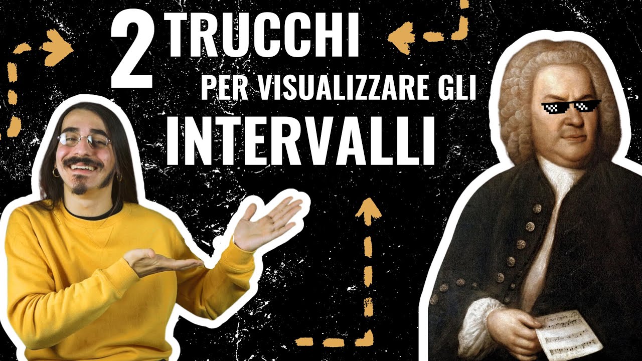 Gli INTERVALLI musicali   esercizi di TEORIA e ARMONIA musicale