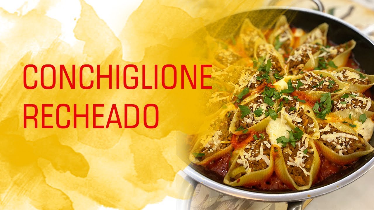 Conchiglione recheado