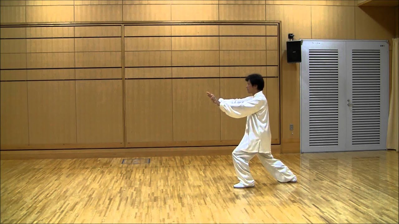 太極拳　初級太極拳　背面　竹内健二　竹内太極拳