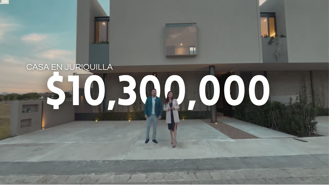 ASÍ SE VEN $10,300,000 EN UNA CASA DE AUTOR EN QUERÉTARO 🤩 | LAGO DE JURIQUILLA