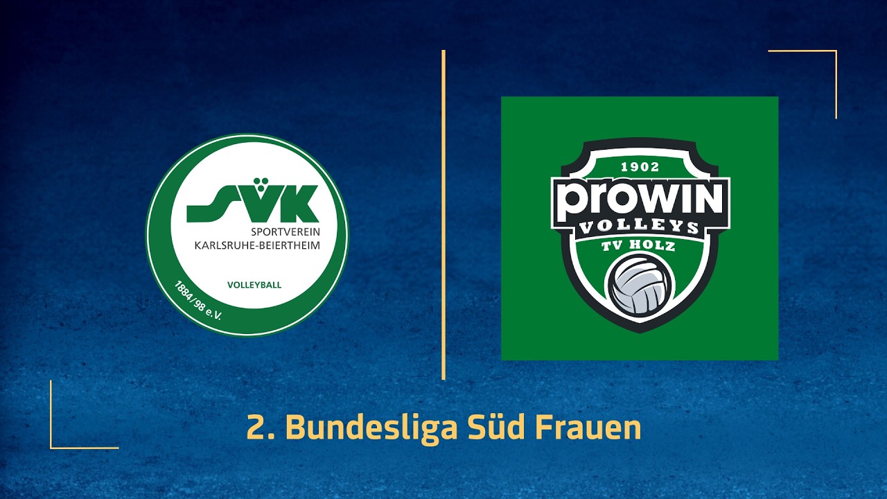 SV Karlsruhe-Beiertheim – proWIN Volleys TV Holz (2. Volleyball Bundesliga Süd F 25/26)