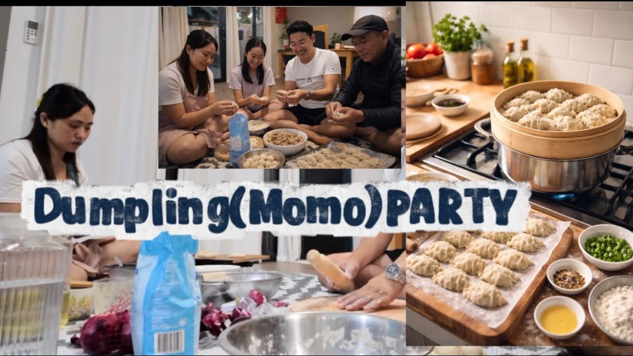 #42. We made MoMo for dinner with the family! 