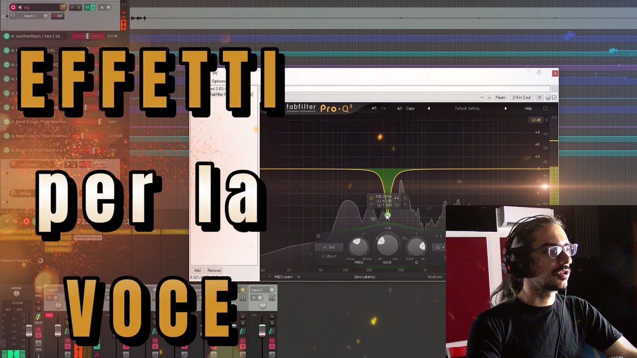 EFFETTI per la VOCE // Eq, Riverbero, Delay