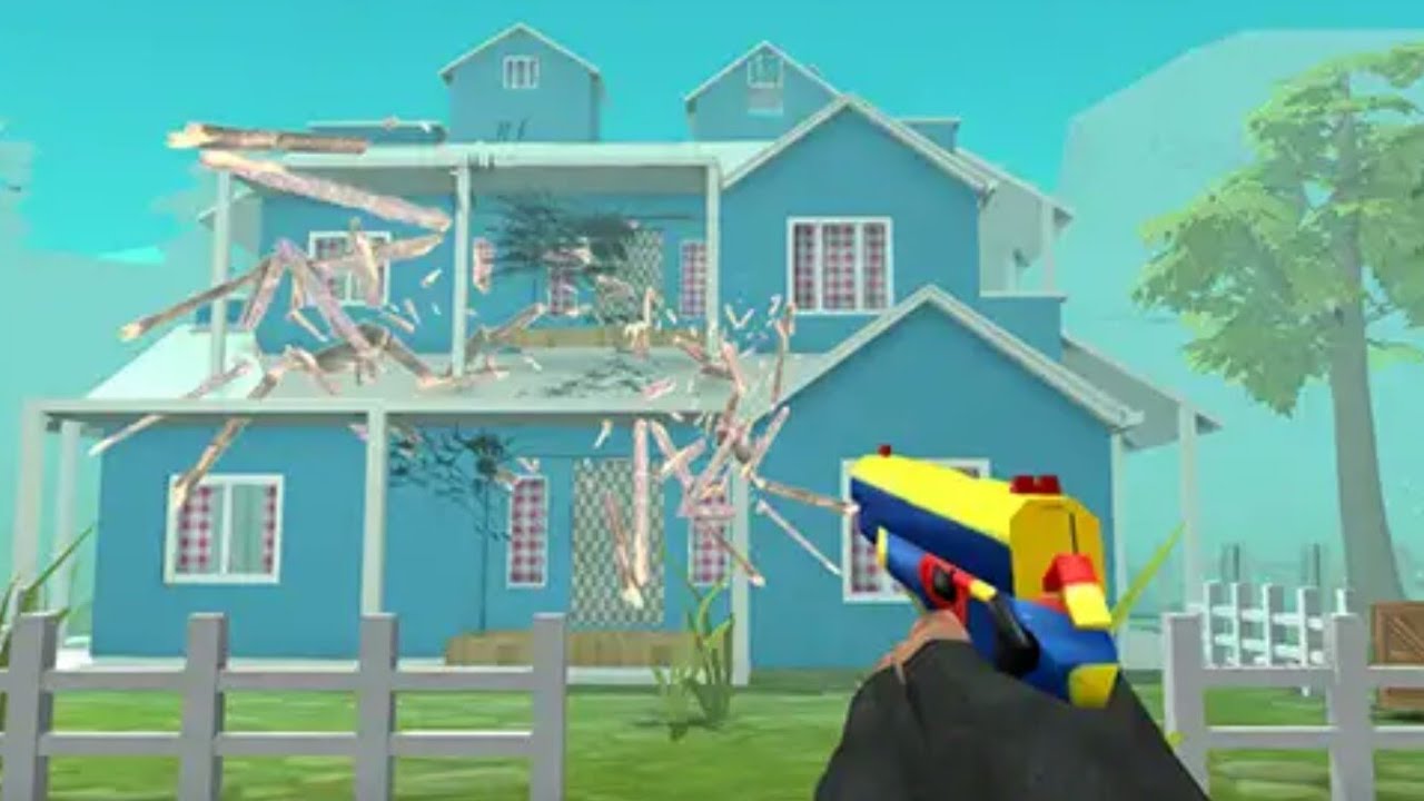 Разрушаю дом соседа! Neighbor House Smasher- Прохождение #1