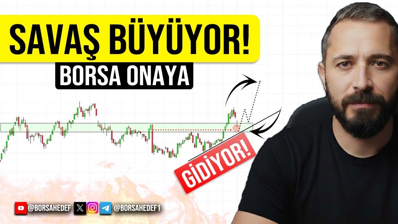 SAVAŞ BÜYÜYOR BORSA ONAYA GİDİYOR! #bist100 #borsa #altın #dolar #hisse