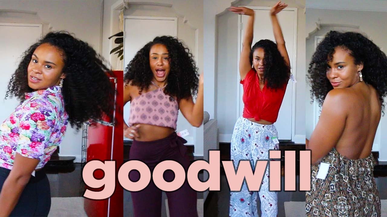 BEING THRIFTY AND SHOPPING AT GOODWILL WITH $100 | DamonAndJo