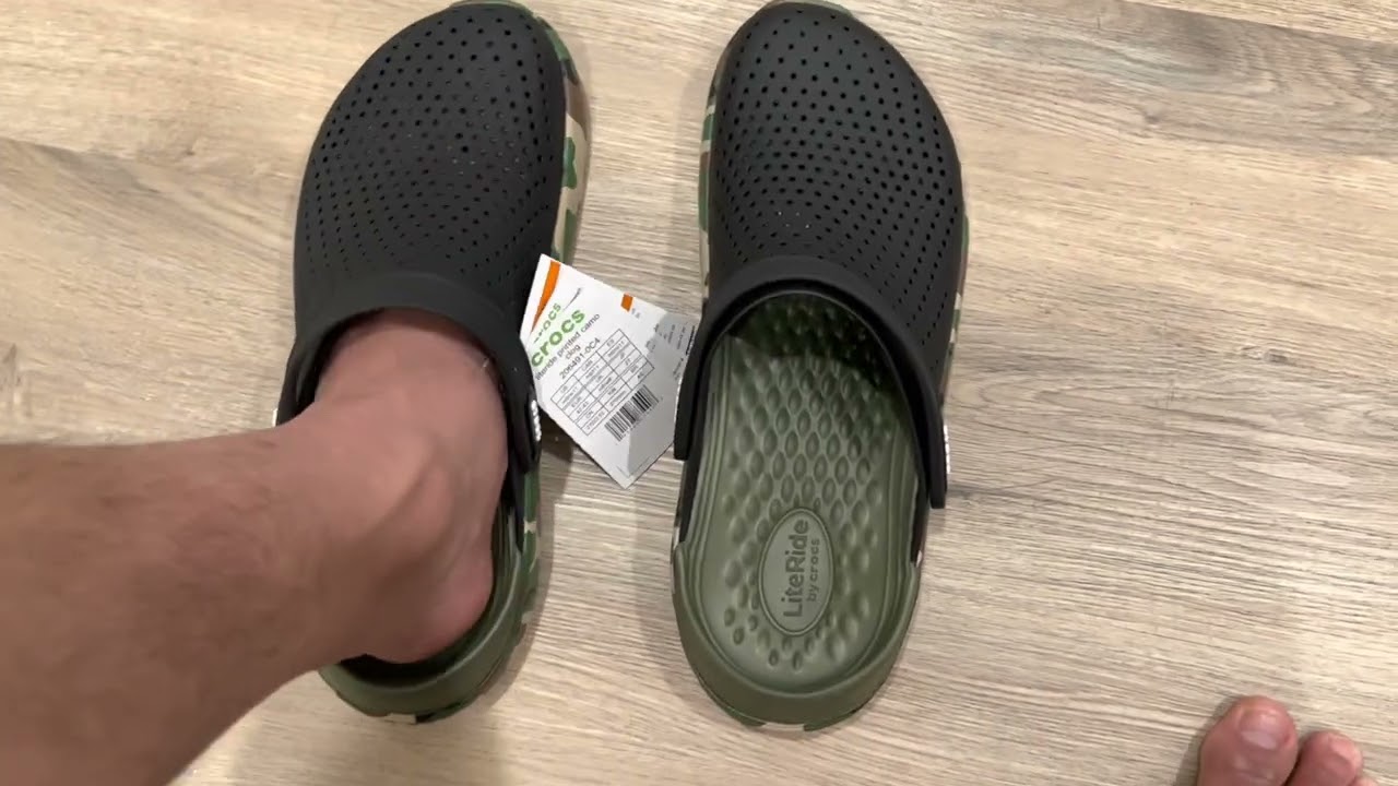 Обзор мужских и женских сабо Crocs Literide