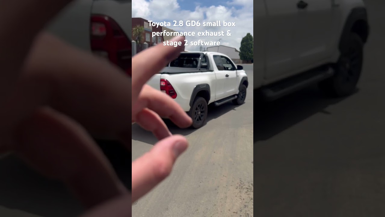 Toyota Hilux GD6 in for small box performance box & stage 2 software 🔥