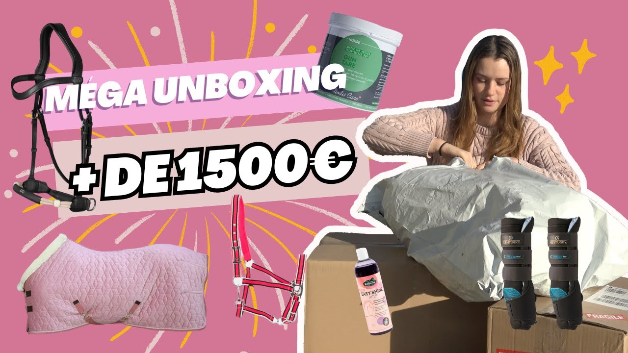 MÉGA UNBOXING DE +1500€ 😱🛍️