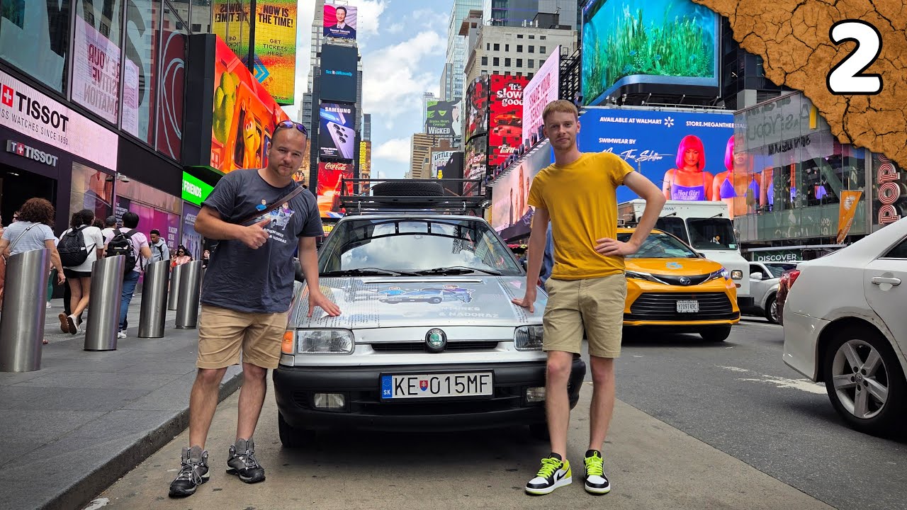 На Skoda Felicia в Нью-Йорке и на улице Зомби-Кенсингтон 💀! (ДОЛИНА СМЕРТИ, часть 2.)