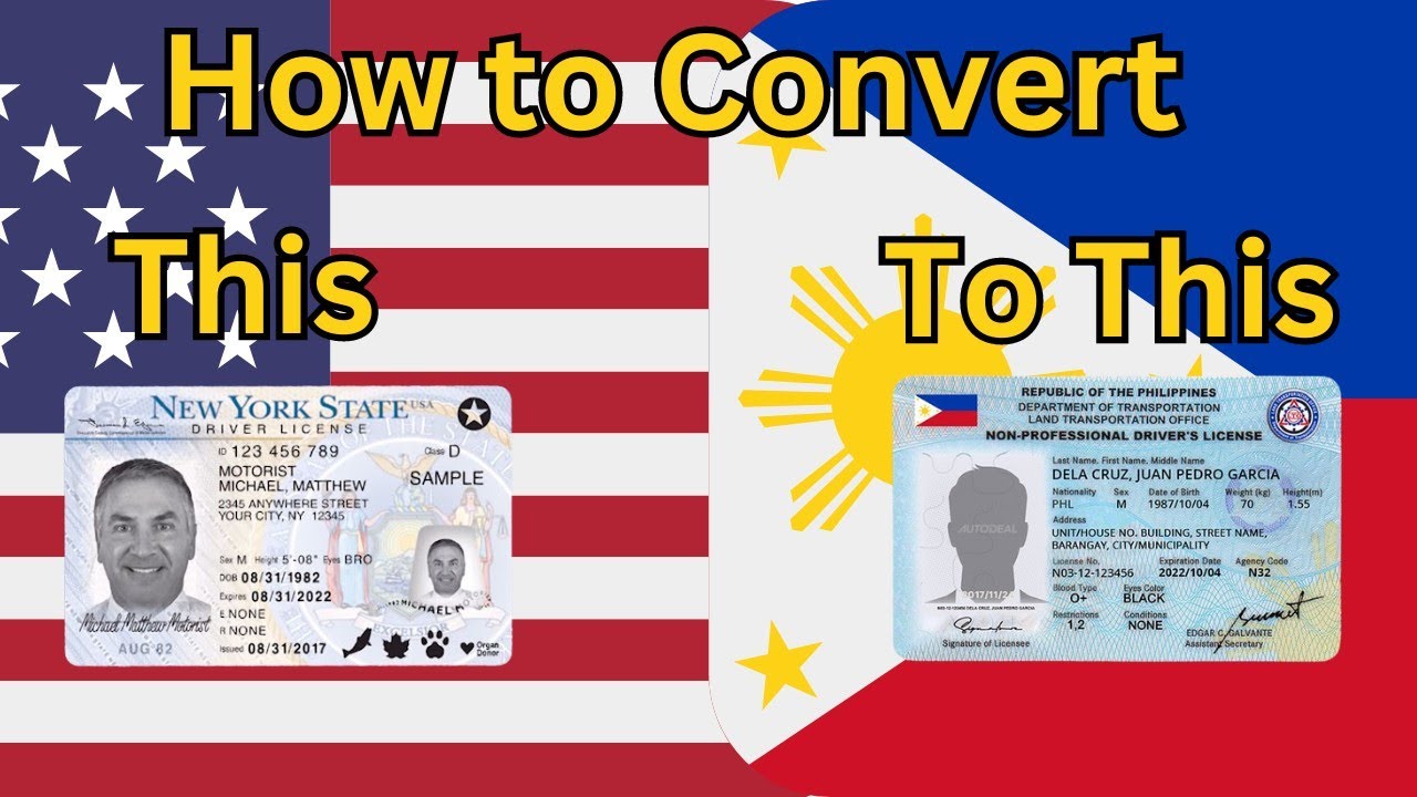 How to Convert Your U.S. Driver’s License to a Philippine License (2025 Guide for Expats)