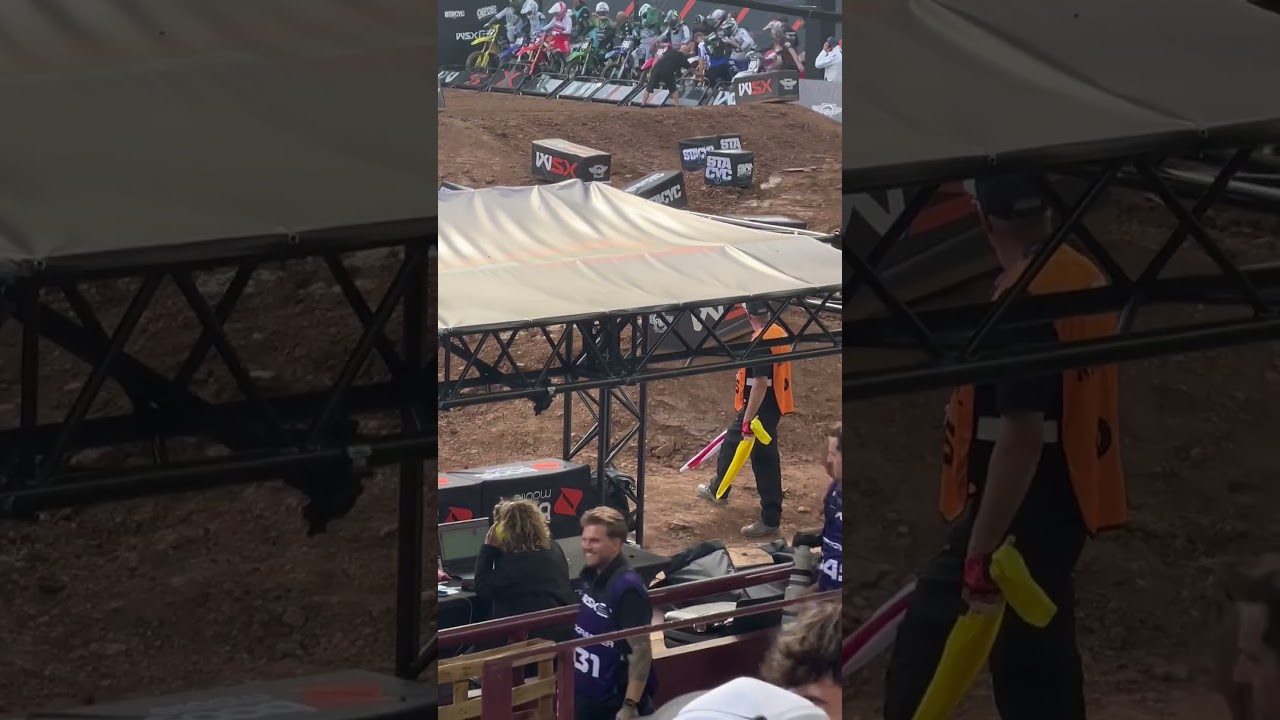 Watch: Aston Villa's Wsx Super Cross Start Gate Fail In Embarrassing Blunder 