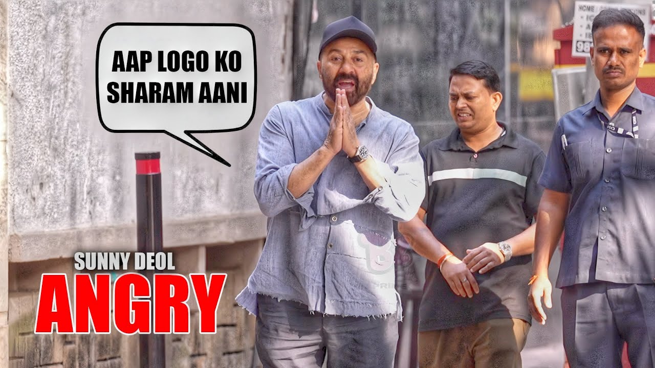 Sunny Deol Burst out in ANGER Over The False News About Dharmendra ji | ANGRY Sunny Deol