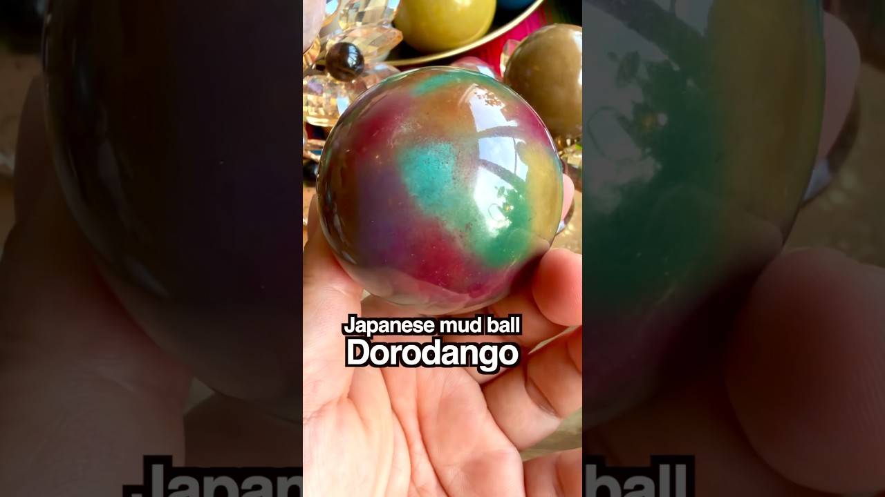 Может ли грязь сиять, как радуга? 🌈✨ #hikarudorodango #dorodango #japaneseart #mindfulness #zen