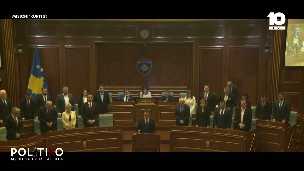 Betohet kryeministri i Kosovës, Albin Kurti para deputetëve