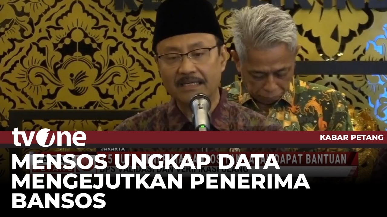 3,5 Juta Penerima Bansos Tak Layak Dapat Bantuan | tvOne