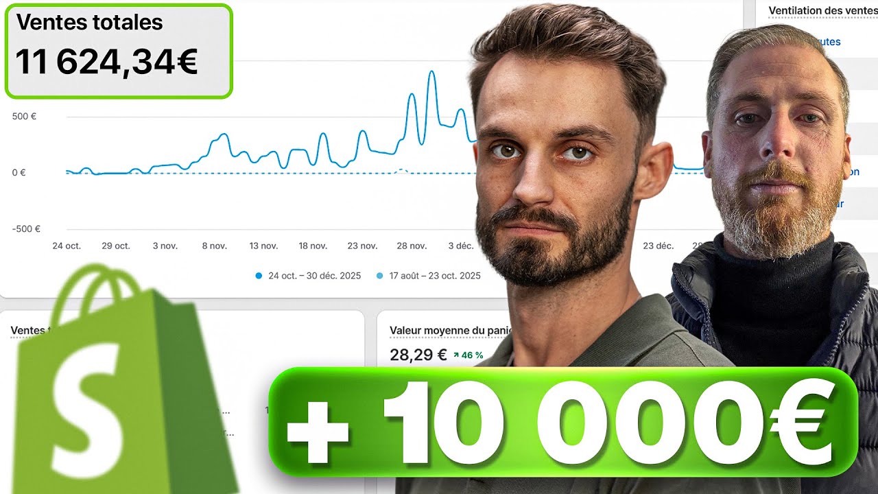 +10'000€ en E-Commerce à côté de leur job - L'aventure de Jonathan & Pauline