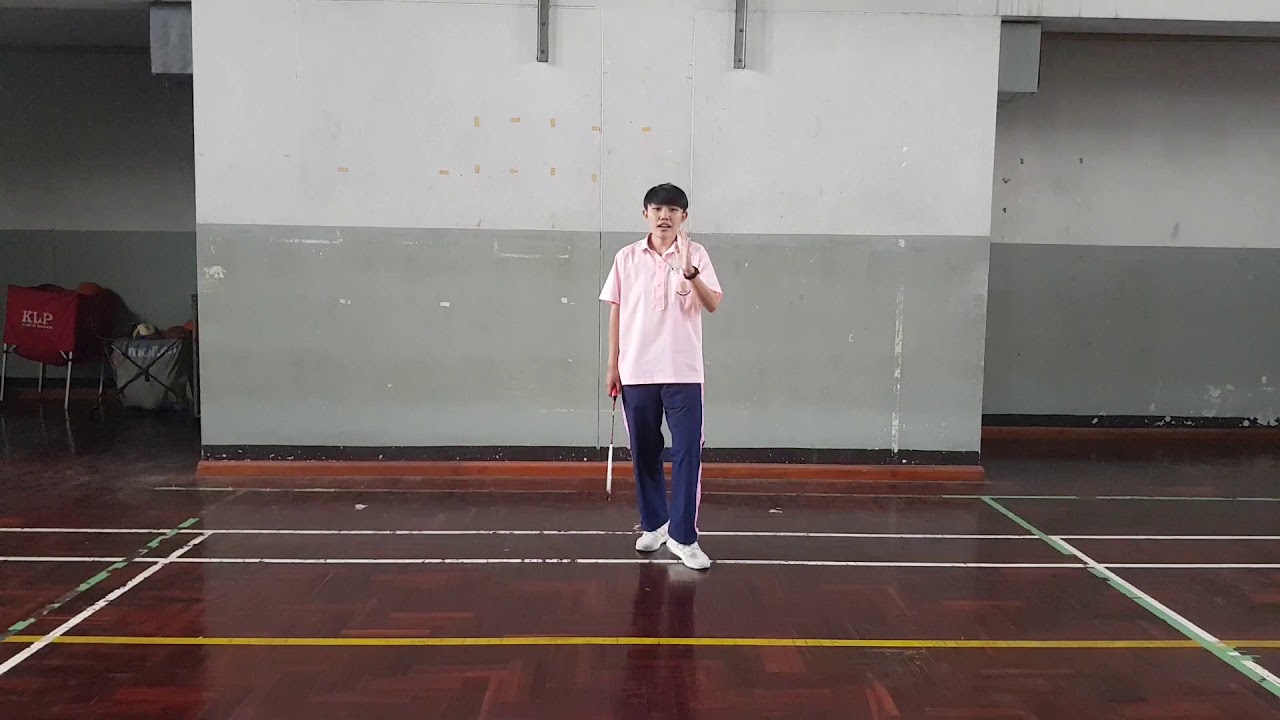 กีฬาแบดมินตัน ทักษะการตีลูกหน้ามือและหลังมือ