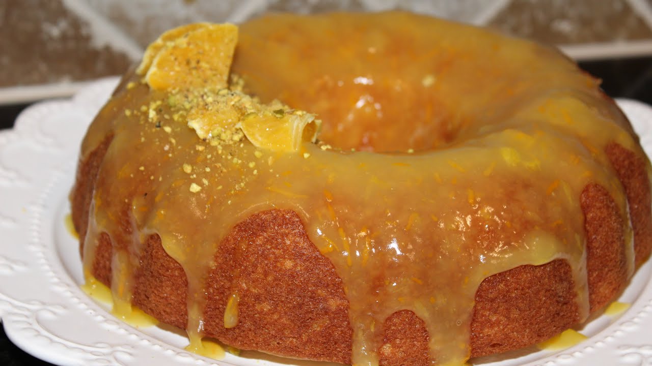 كيك البرتقال هش 🍊🍊Orange Cake