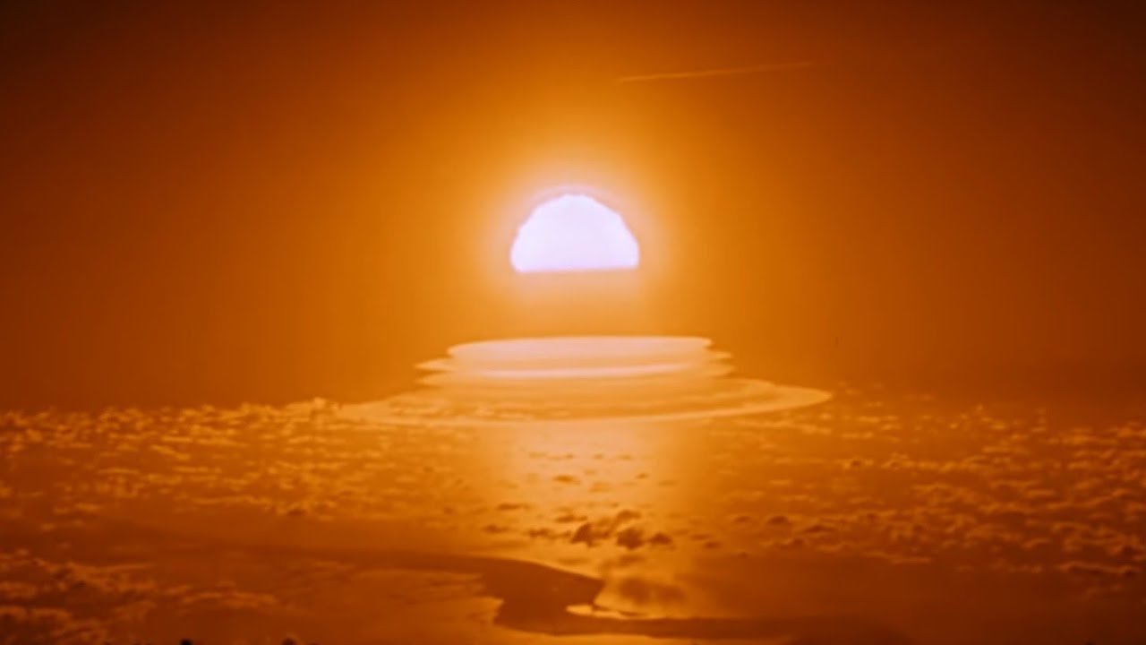 Nuclear test Bighorn 7.7 Mt in cinemascope