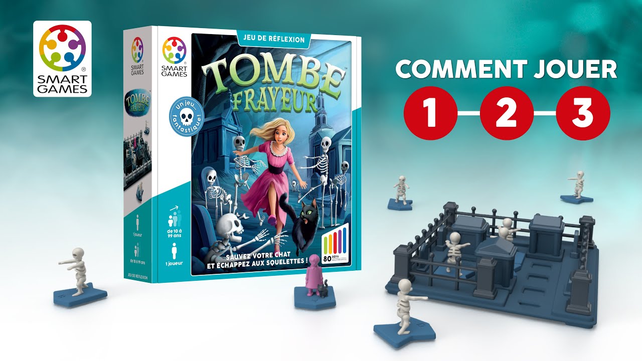 Comment jouer &agrave; Tombe Frayeur - SmartGames