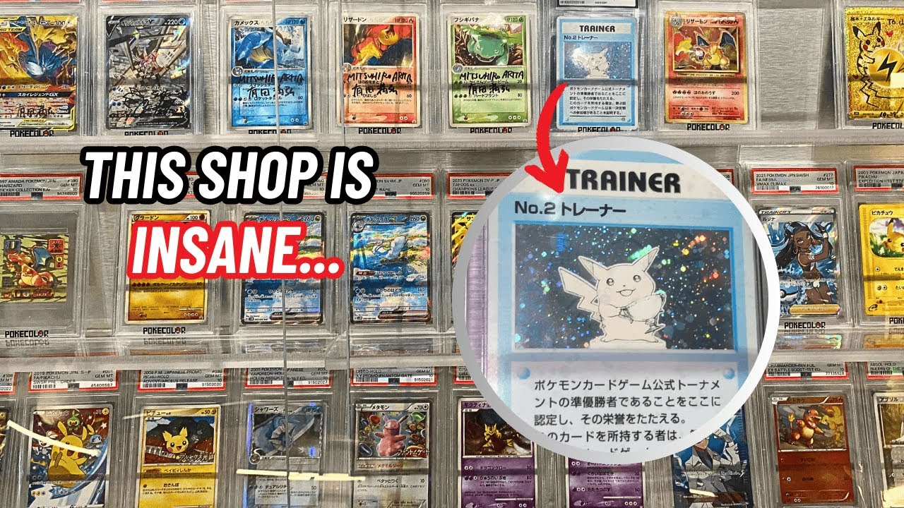 I Found A SECRET Pokémon Card Shop in CHINA | 中国宝可梦最好的卡牌店！