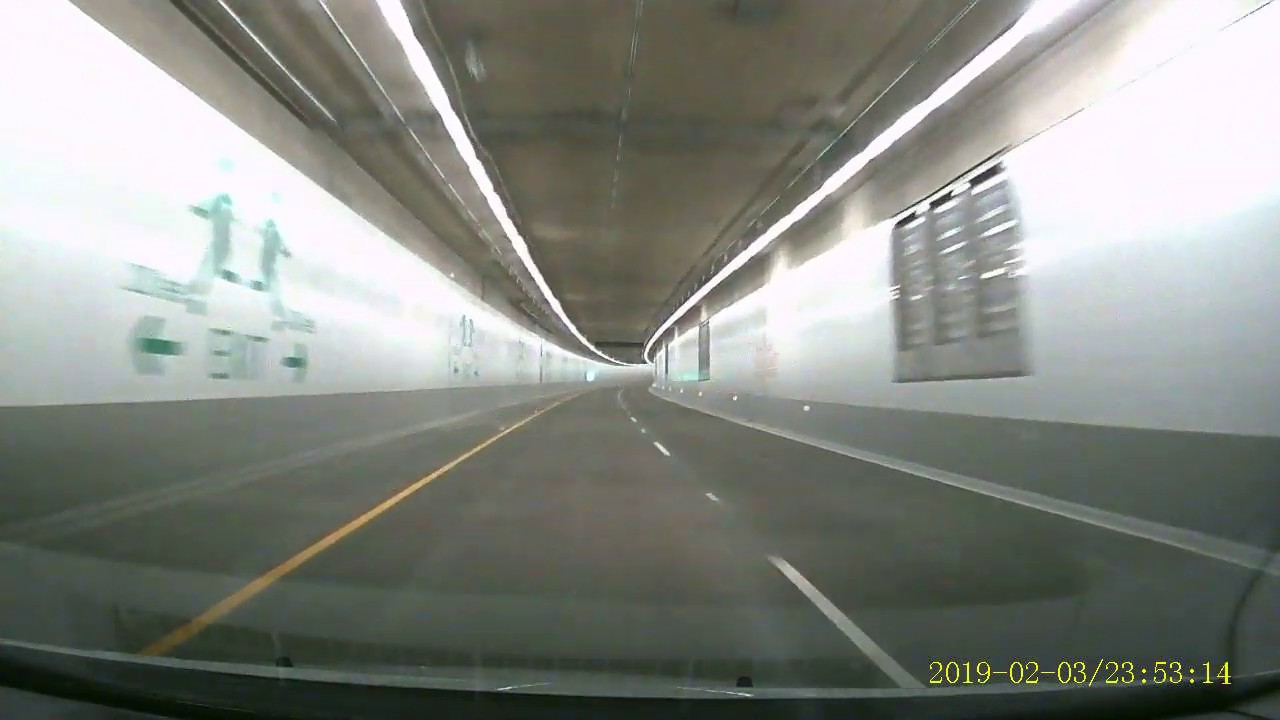 First Drive in the SR-99 Tunnel