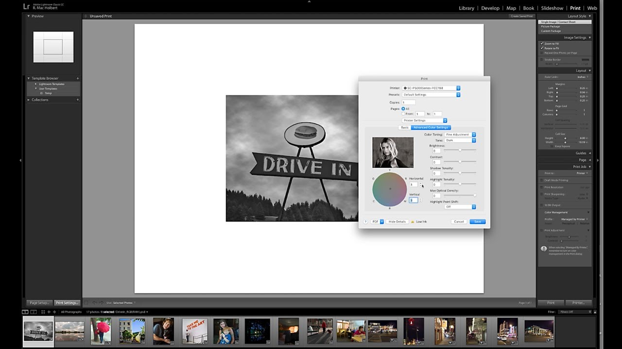 Printing Black-and-White Using the Advanced Black-and-White Mode with Mac Holbert I Episode 10