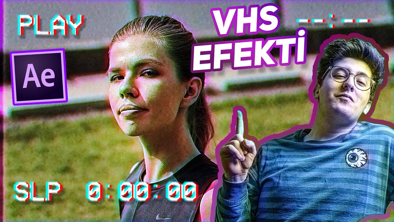 Eski KAMERA & TELEVİZYON Efekti VHS EFFECT Yapma | After Effects Dersleri