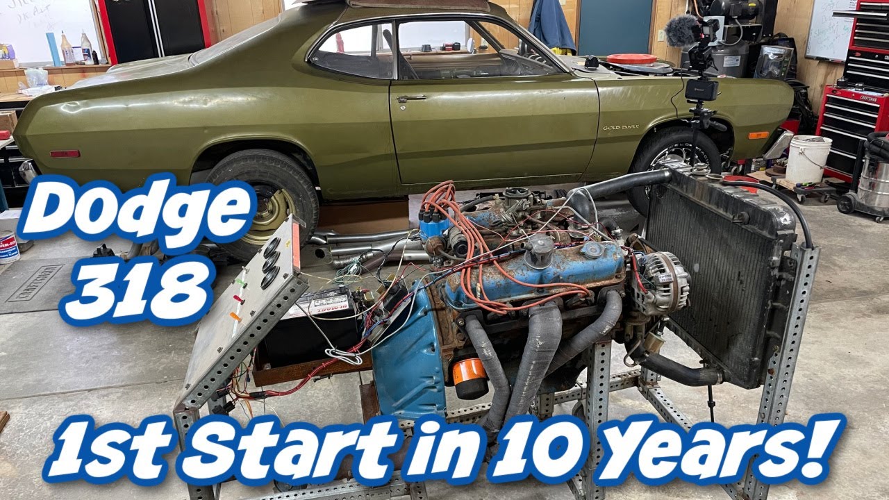 Dodge 318! First Start in 10 Years! Episode 1