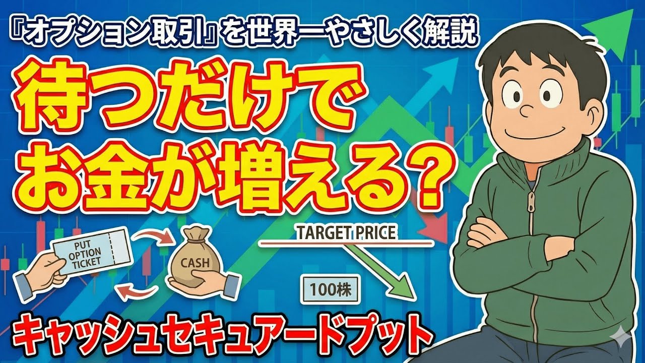 株を安く買いたい人へ｜キャッシュセキュアードプットの仕組み