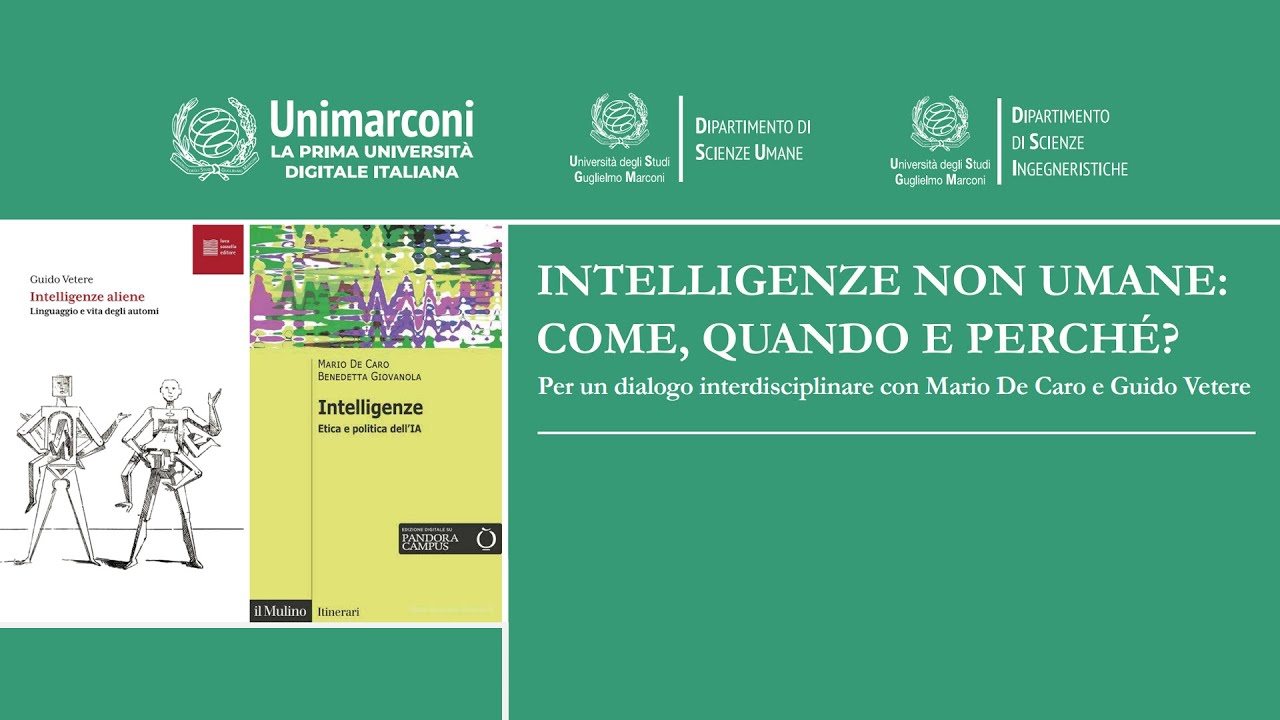 Intelligenze non umane: come quando e perché?