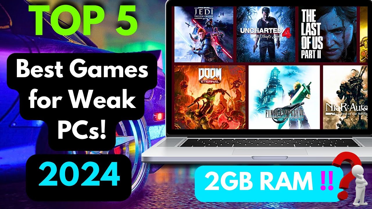 Топ 5 Удивительных 🔥 Игр, Которые Можно Запустить на Слабых ПК (Игры для ПК с 2 ГБ ОЗУ) 🎮