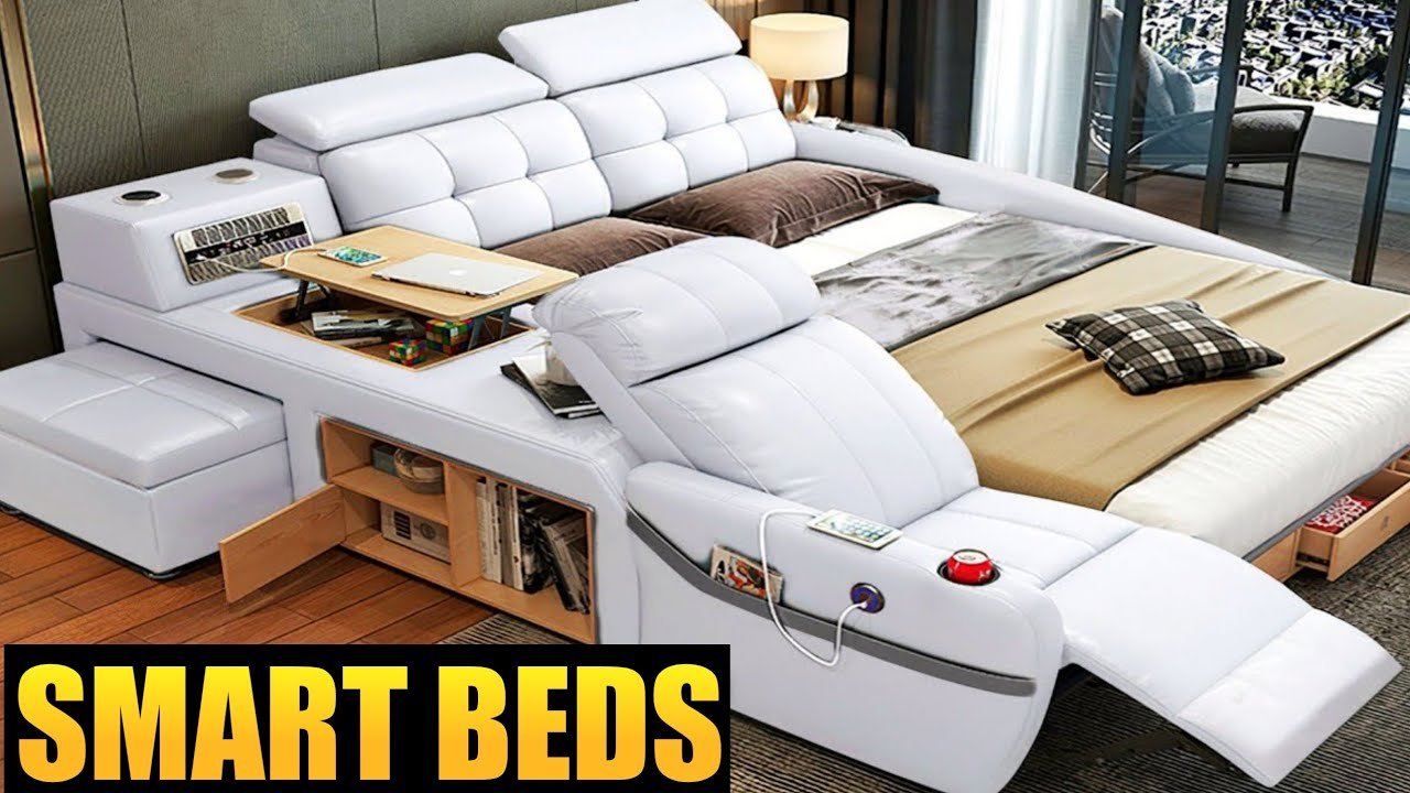 SMART BED TECHNOLOGY : Smart Home Automation 2021 | Modern Homes Tour - Part 2
