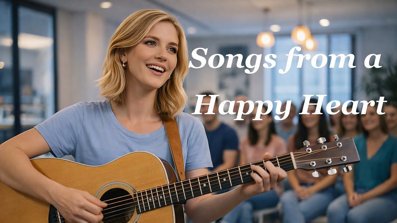 Relaxing Acoustic Folk & Soft Indie Pop – Songs from a Happy Heart