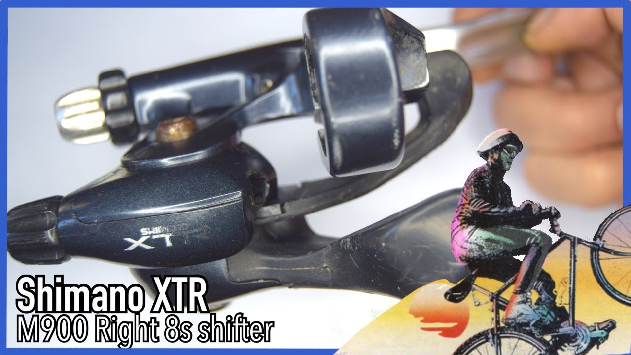 Pt.1 Shimano XTR M900 8 speed shifter: Full rebuild clean service