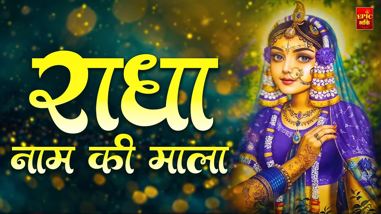 Radha Naam Dhun Mala | राधा नाम स्वर माला | Radha Dhun | Radha Jap | Radha Radha