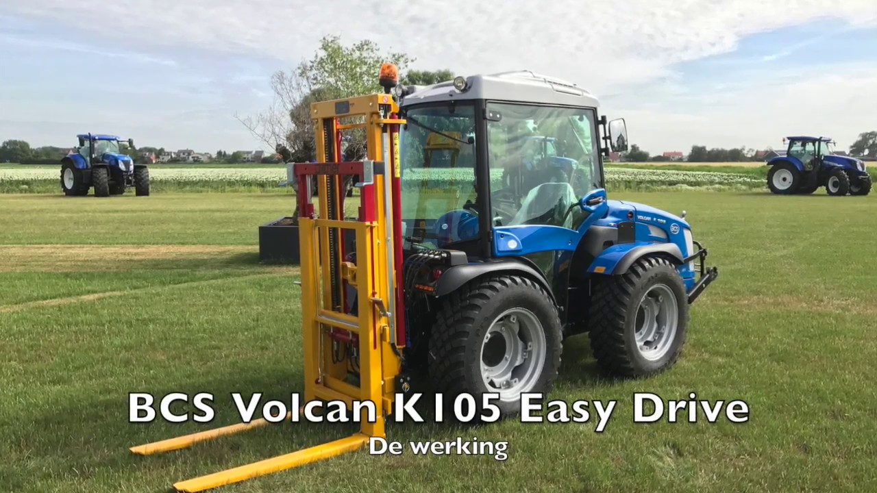 BCS Volcan - Pasquali Orion - K105 de werking