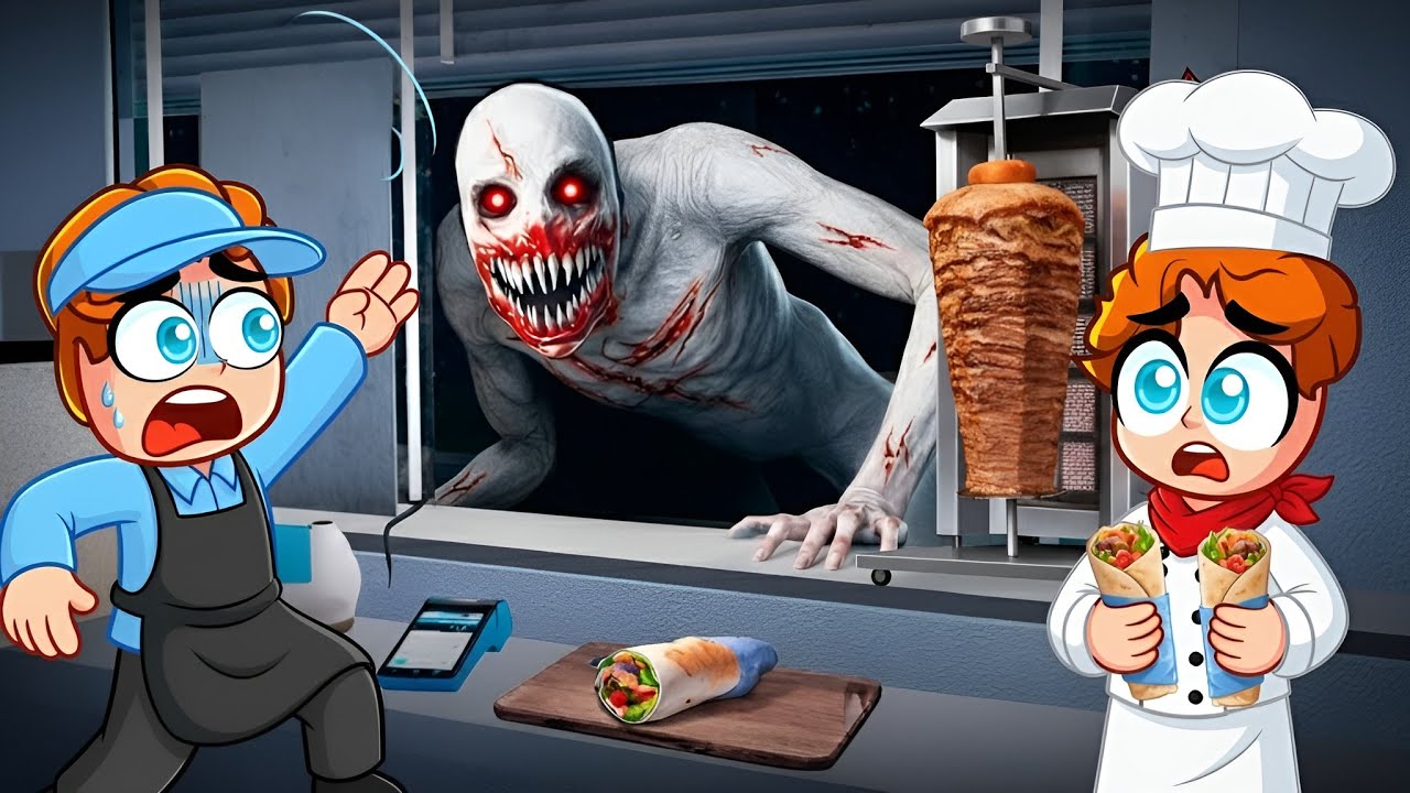 Överlever Den Farligaste Entiteten i Scary SHAWARMA På Roblox