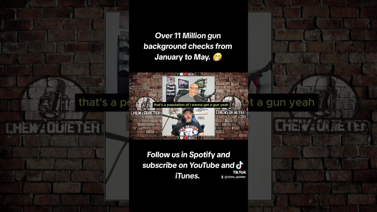 Over 11 Million gun background checks from January to May. #2amendment #shallnotbeinfringed #MAGA
