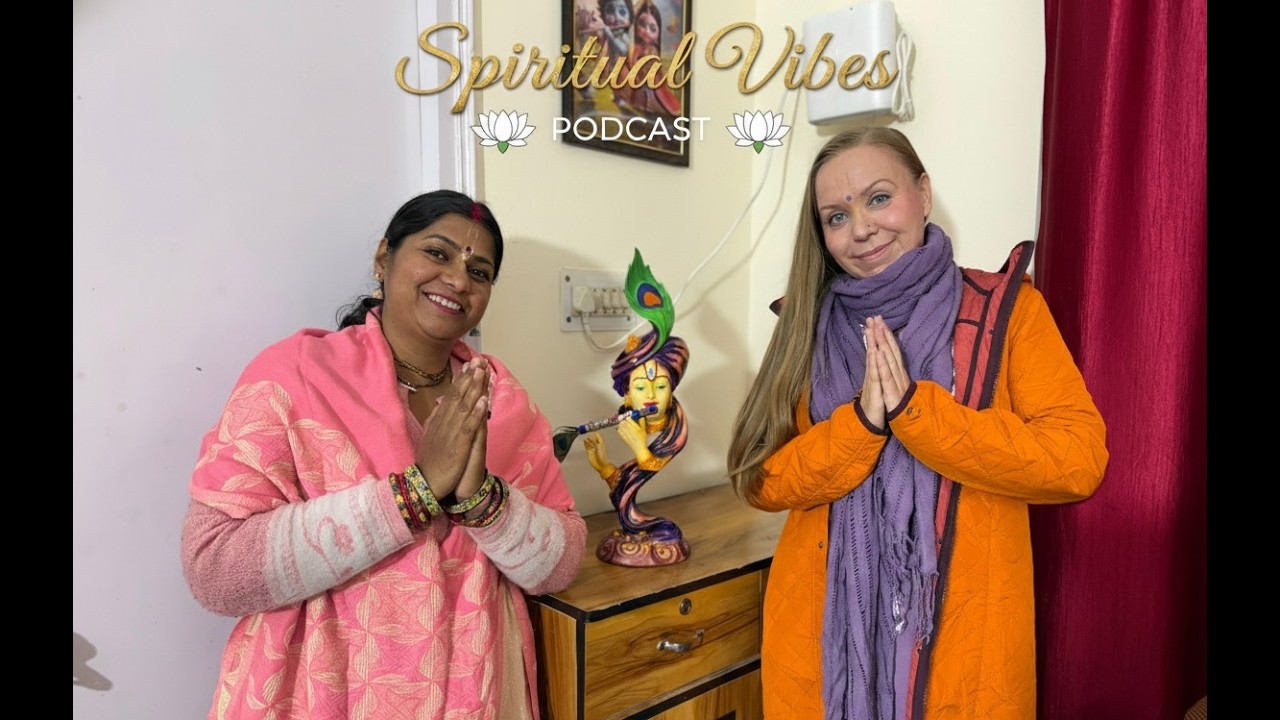 विदेश से आयी कृष्ण-भक्त का जीवन परिचय...#sadhanapritidevidasi #podcast #iskcon