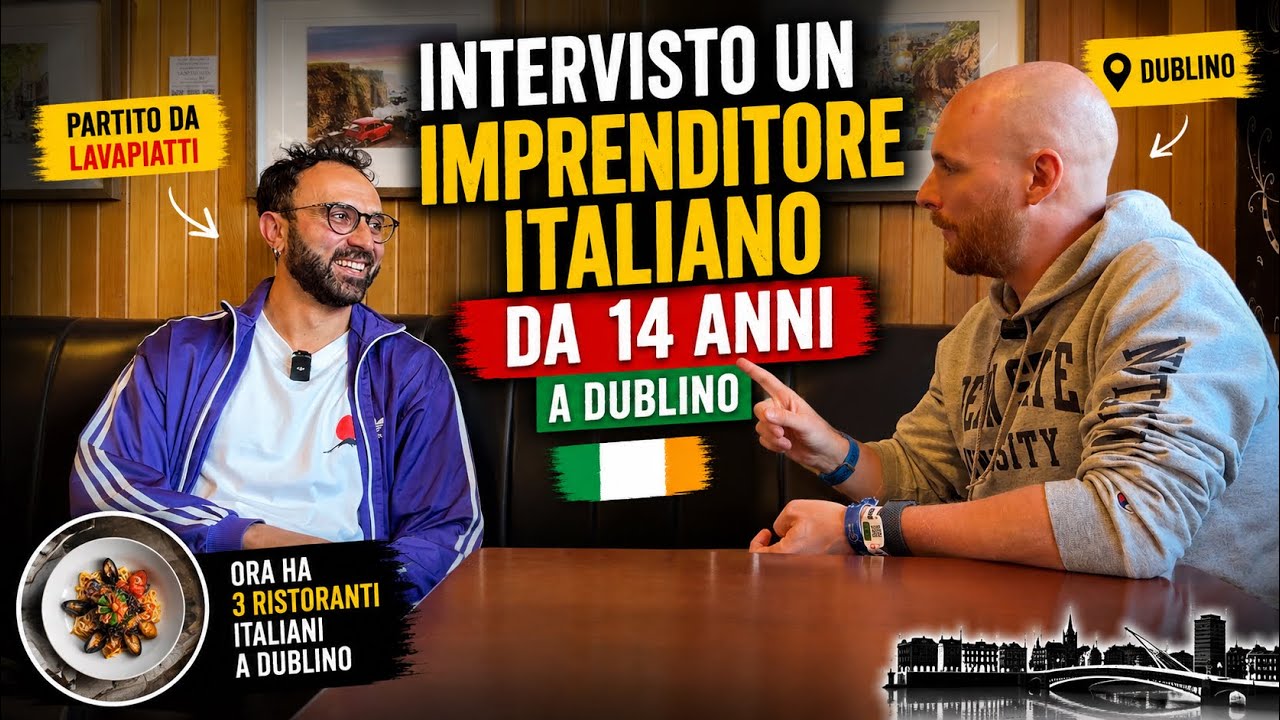 Intervisto un Imprenditore Italiano da 14 anni a Dublino (week91)