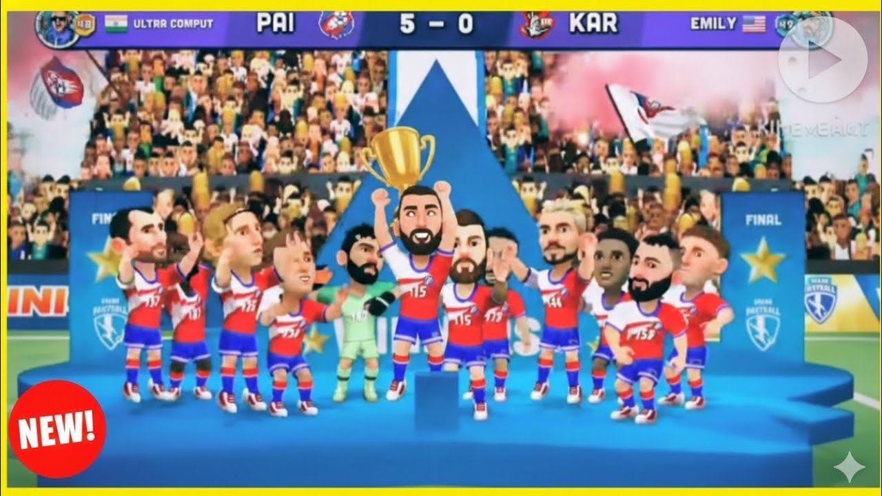 New Tournament Final : PAI 5-0 KAR | Mini Football Game Tournament ! 🔥 